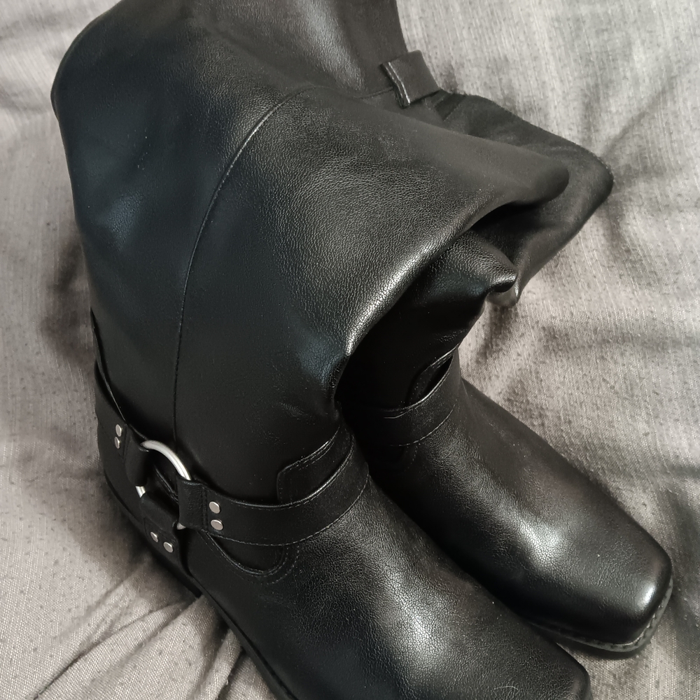 Universal Thread Women's Oakley Harness Boots with Memory Foam Insole Sz 10